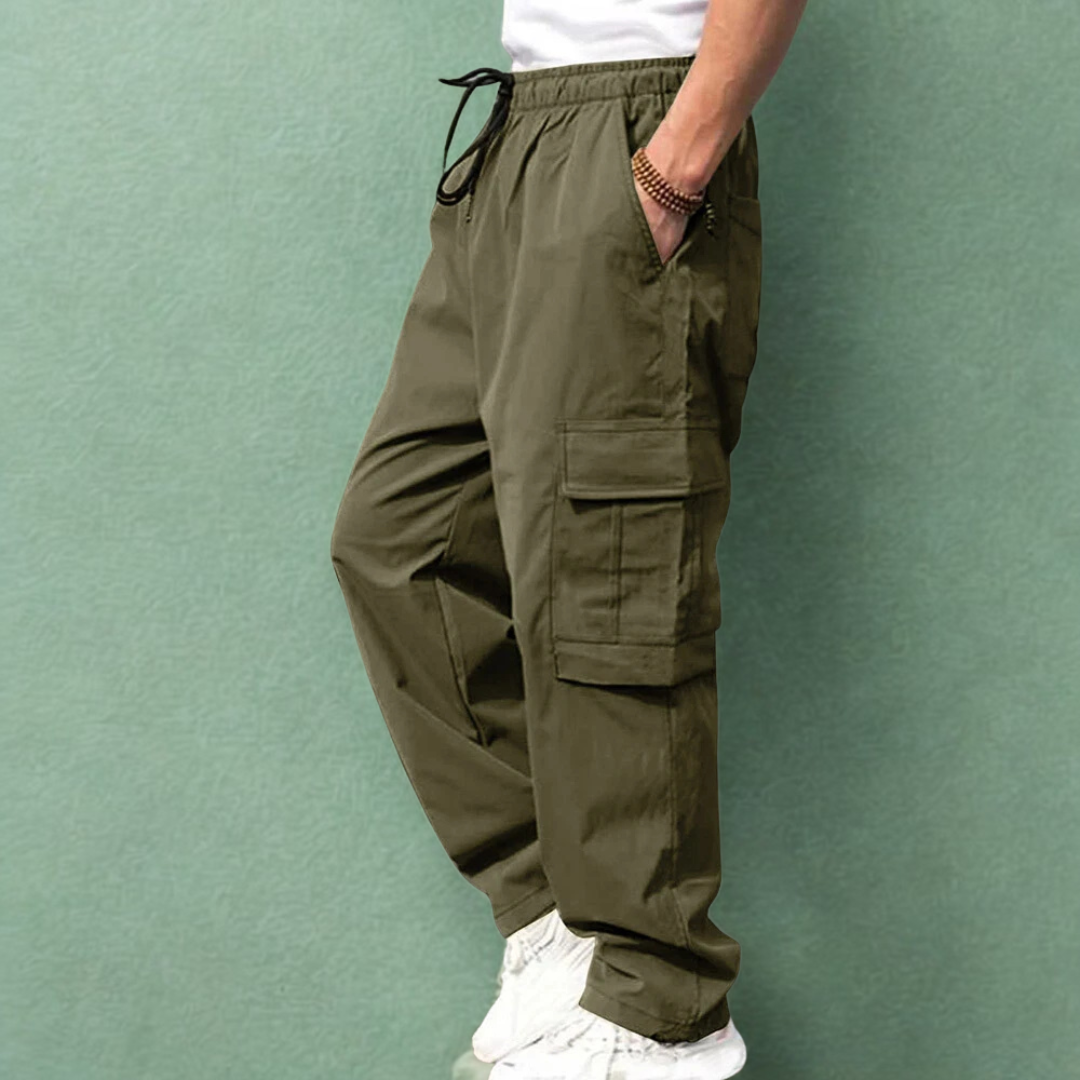 Olive Green Cargo Trauser.           (PC-00808753)