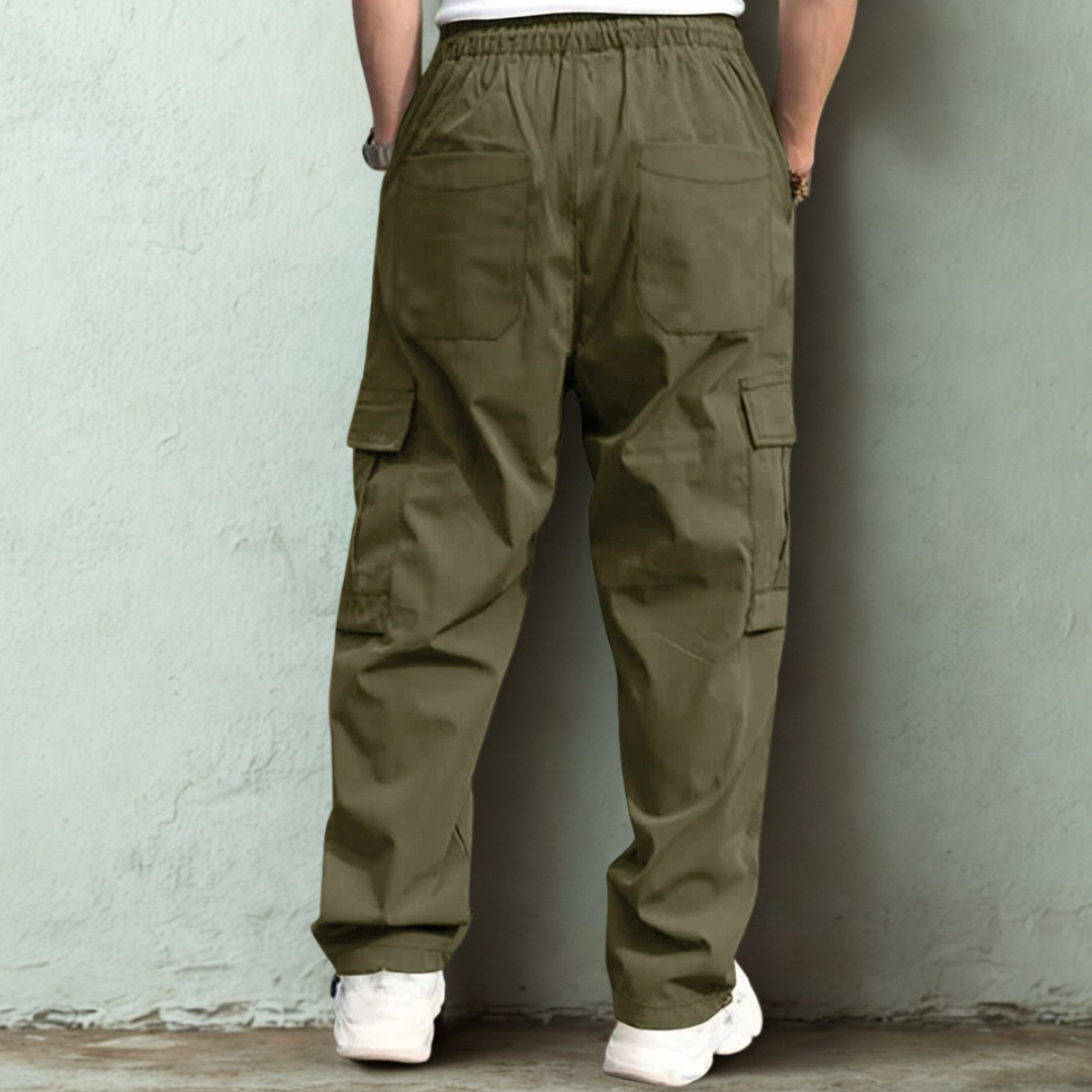 Olive Green Cargo Trauser.           (PC-00808753)