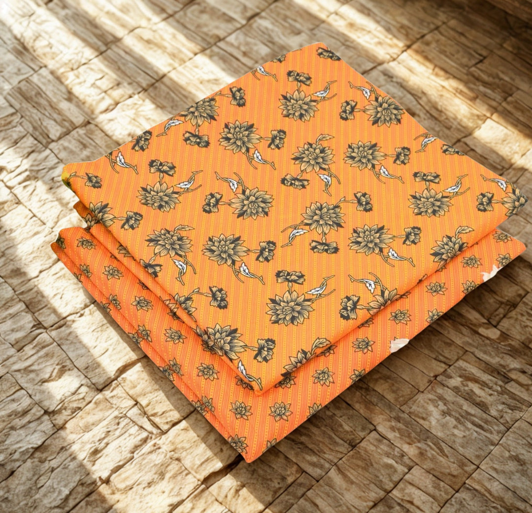 Orange-G Floral.                           (PC-00909707)