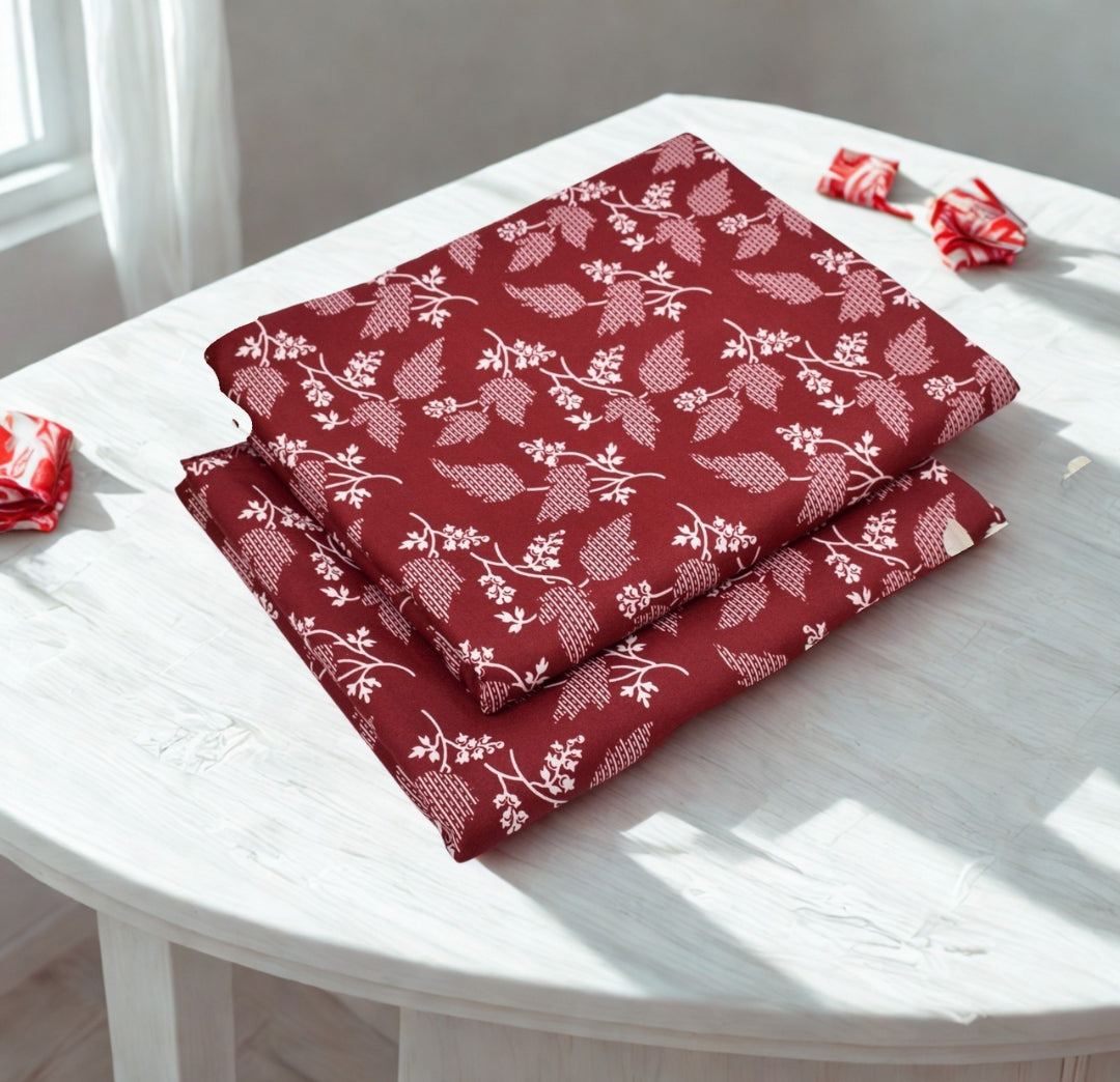 Red-Floral.                                         (PC-00909704)