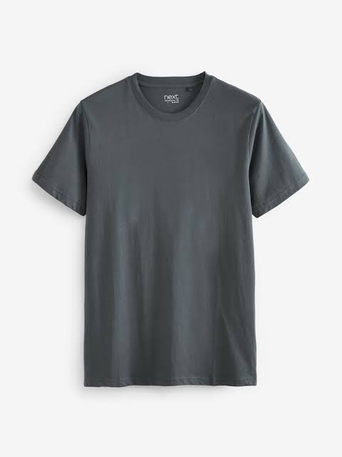 Dark Grey Round Neck