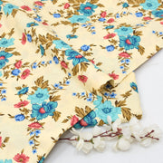 Beige n Blue Floral.                       (PC-LC909880)
