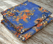 N-Blue Floral Print.                             (PC-00909789)