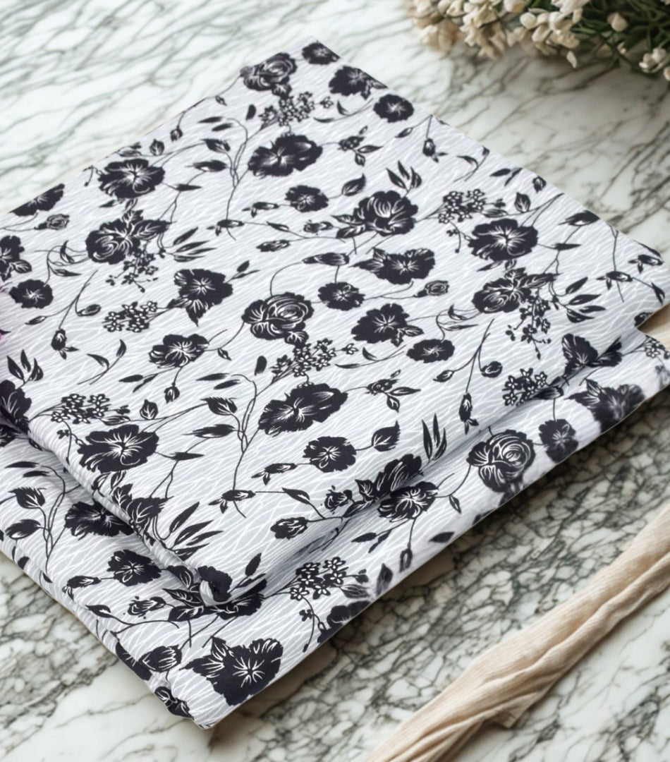 Premium BW floral.                           (PC-00909797)