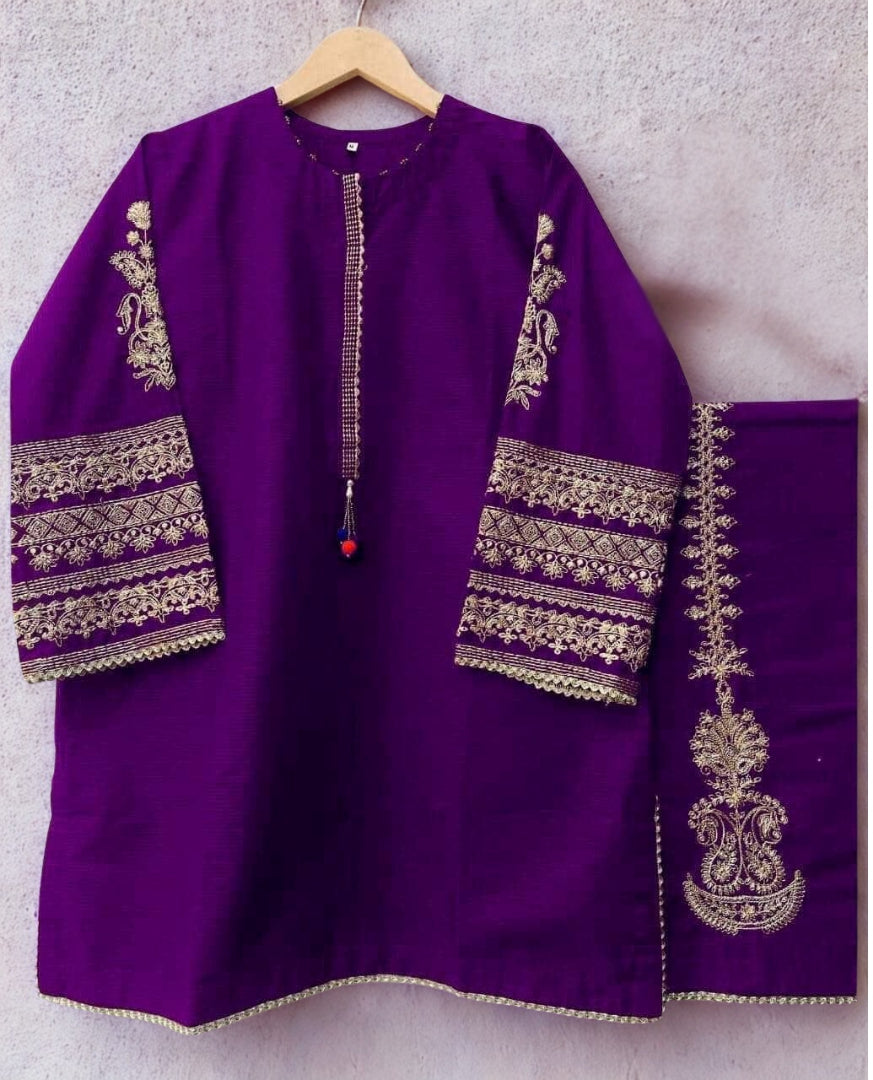 Purple Standard Size Kurti.           (PC-LC919896)
