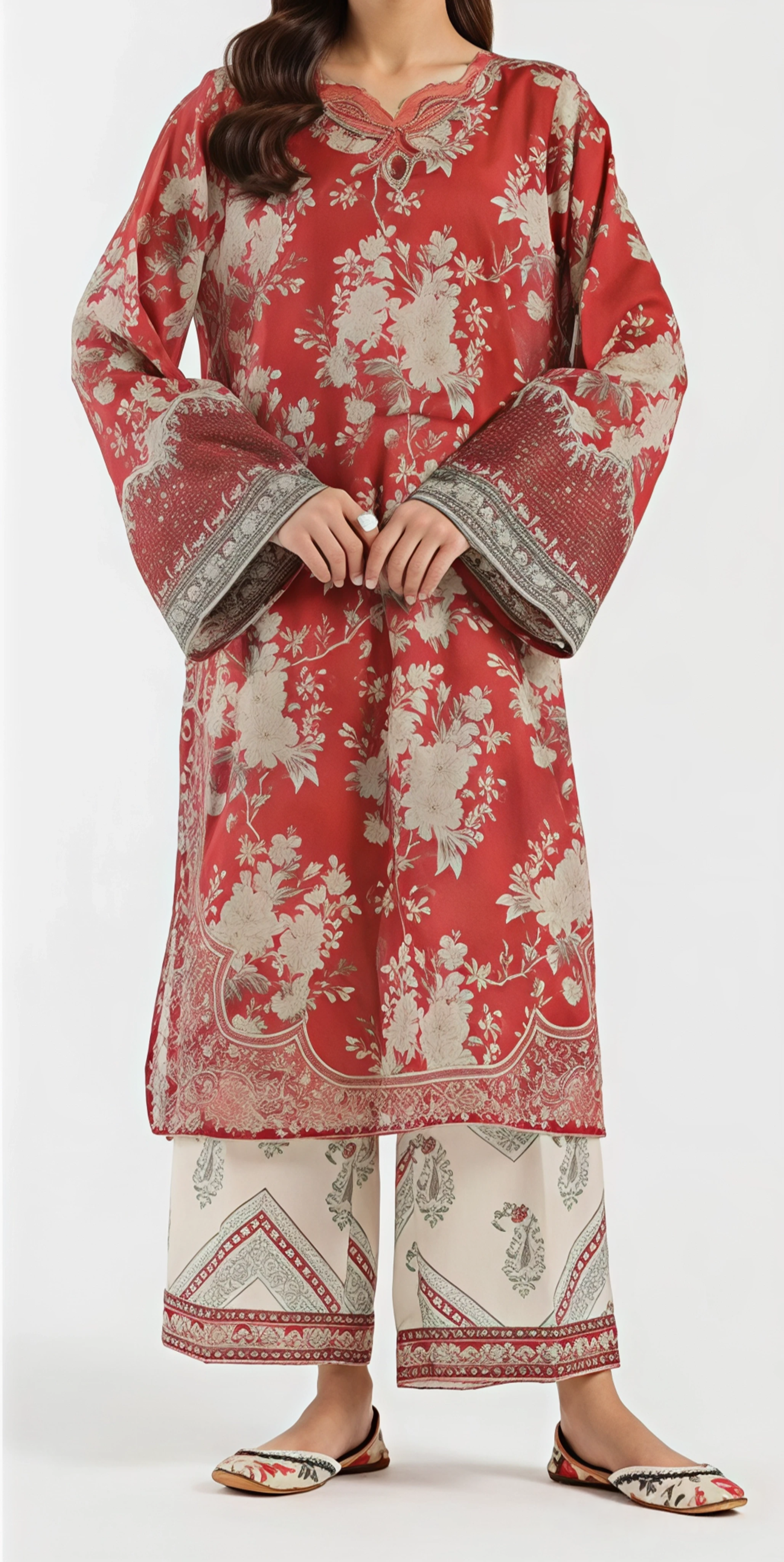 2PC Silk Unstiched.                      (PC-0S909901)