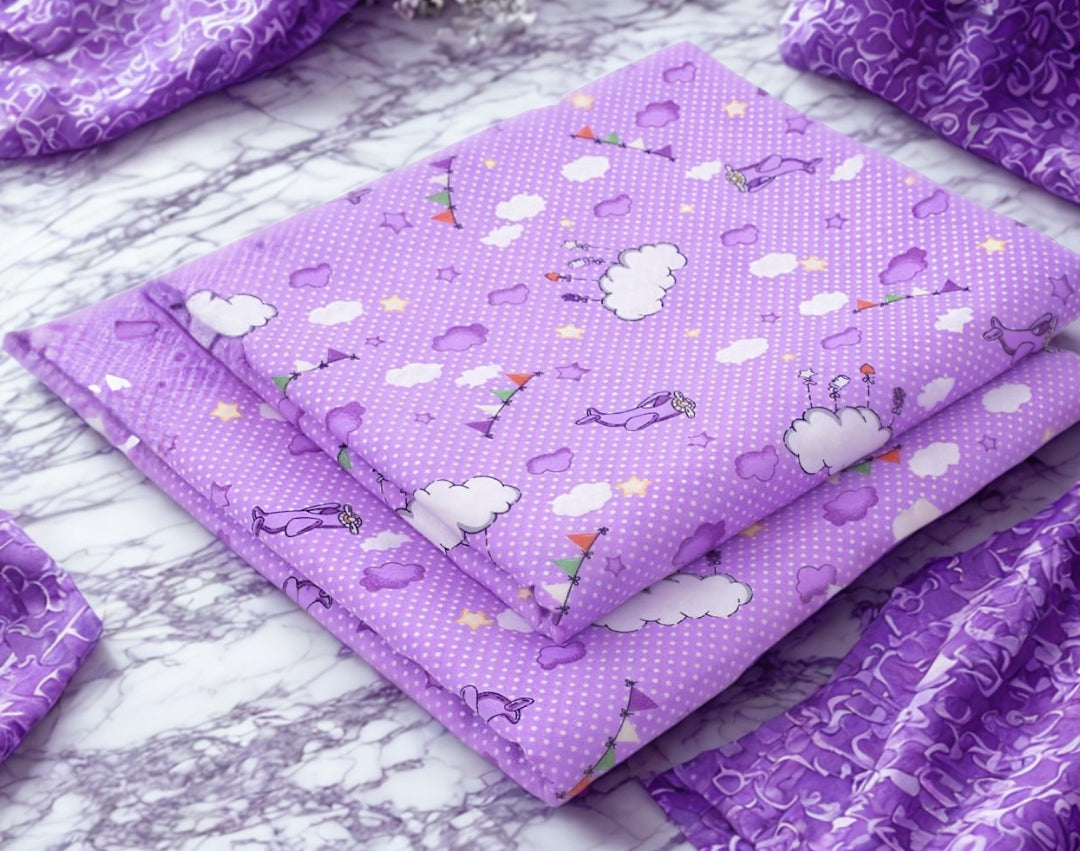 Purple Child Floral.                                    (PC-00909800)