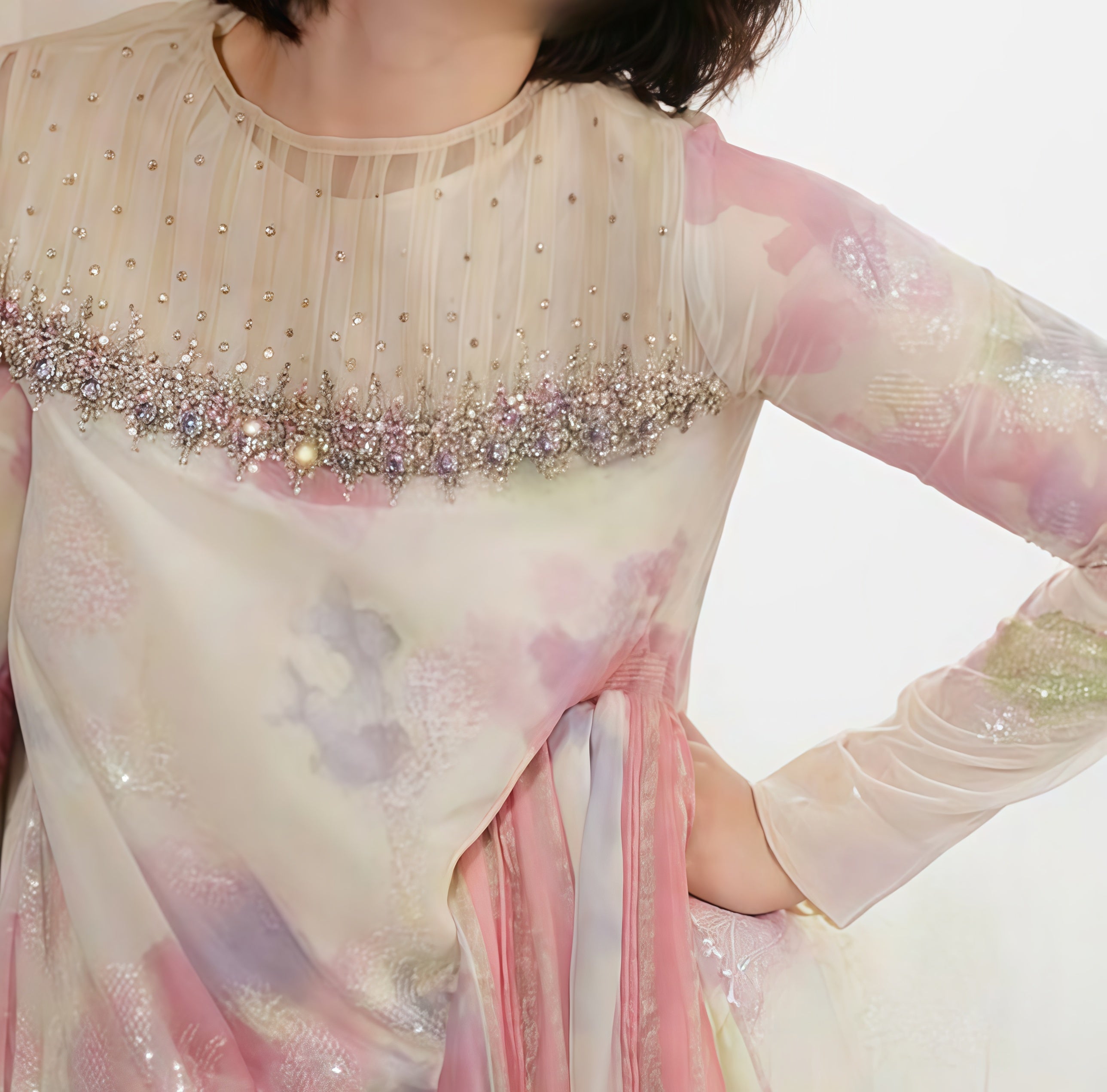 2PC Silk Unstiched.                       (PC-0S909902)