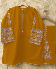 Mustard Standard Size Kurti.      (PC-LC919895)