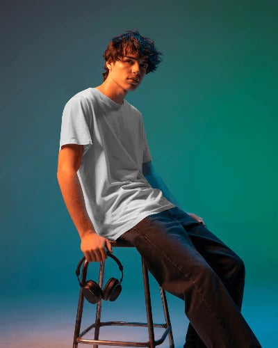 White Round Neck.                        (PC-00303760)